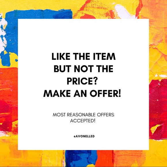 Make an offer! Just remember Poshmark takes 20% so please be reasonable - Picture 1 of 1